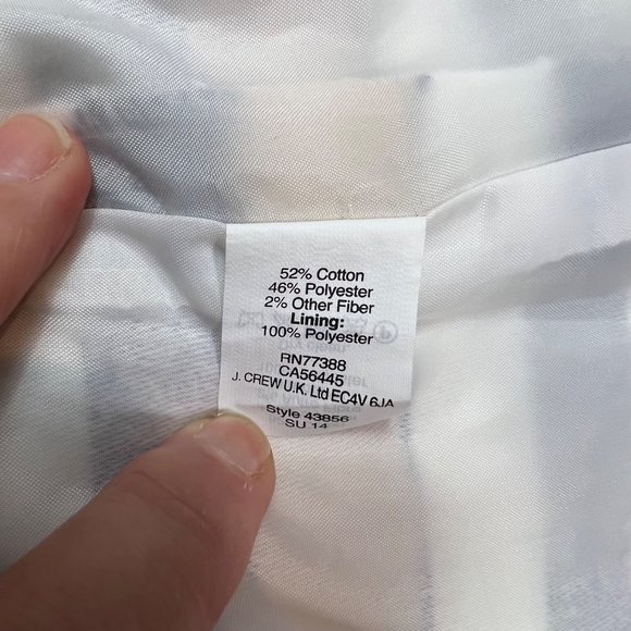 J. Crew Striped Skirt Women Size 2 - Picture 11 of 12